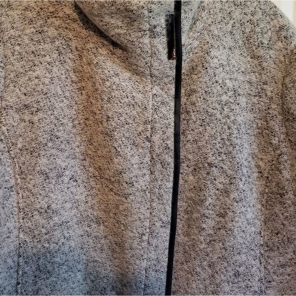 NEW Calvin Klein, rose tweed colored, wool blend, pea coat 2x - Picture 3 of 13